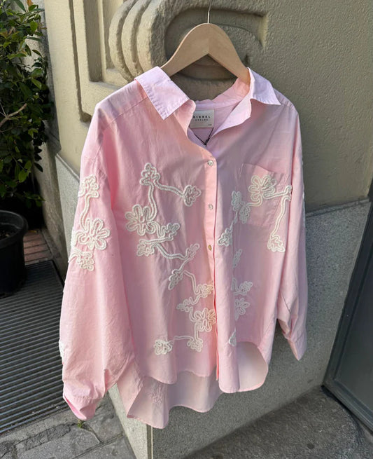 ROSE SHIRT -SOFT ROSE