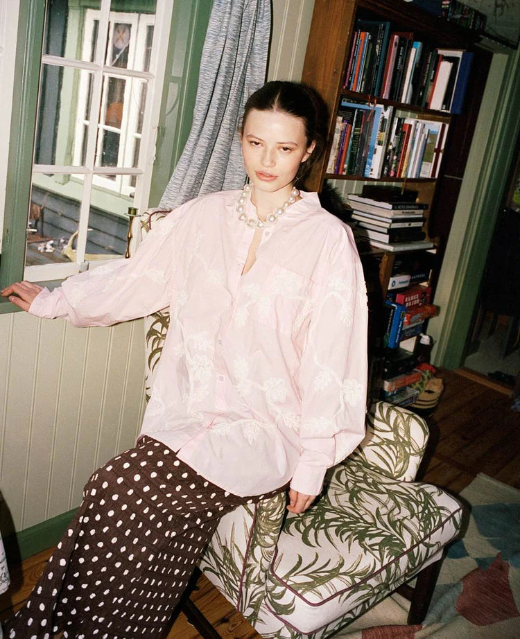 ROSE SHIRT -SOFT ROSE