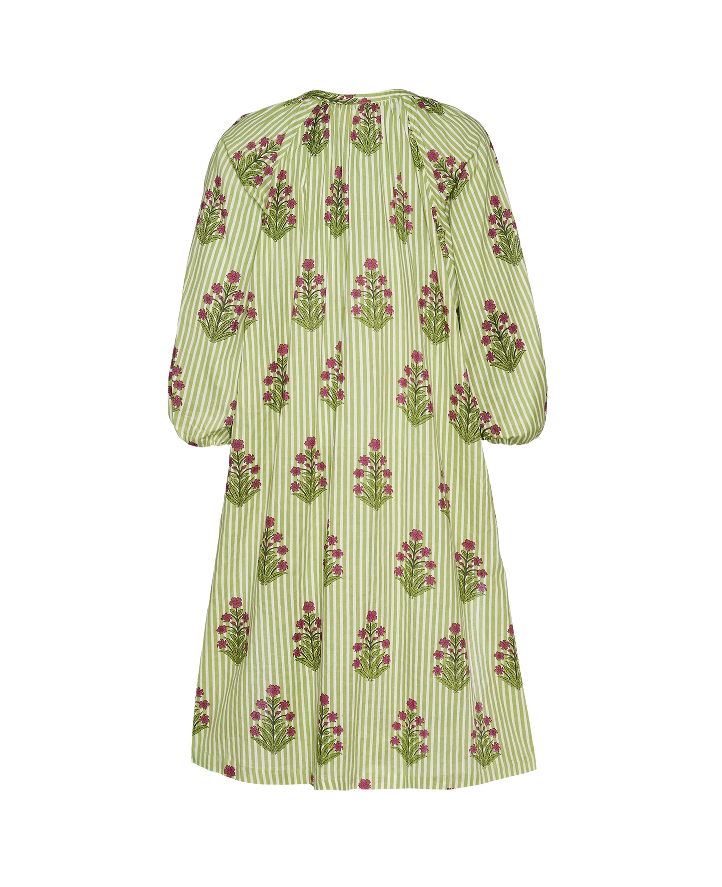 LARA DRESS -  POETIC GREEN