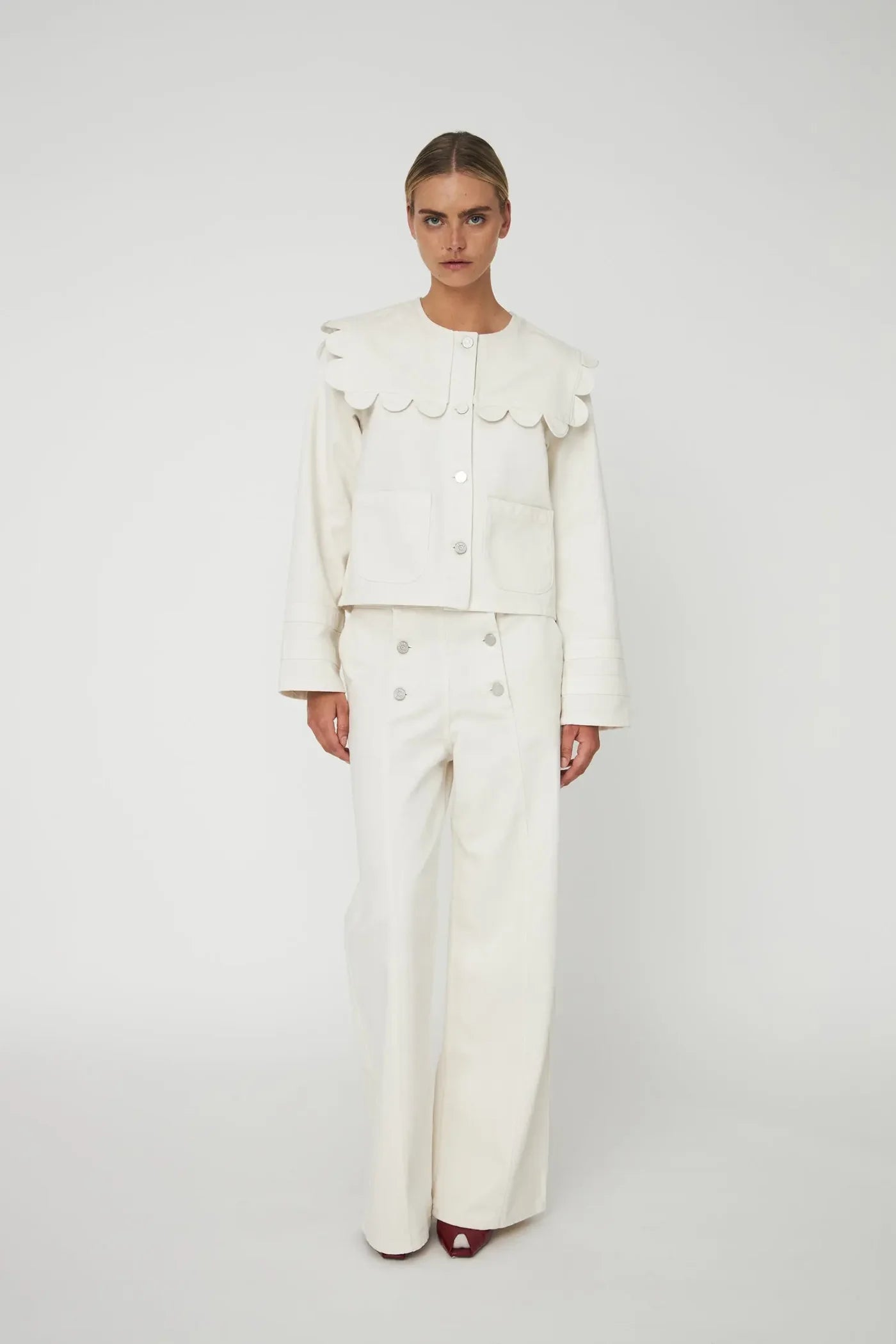 SAILORS JACKET - ALMOST WHITE