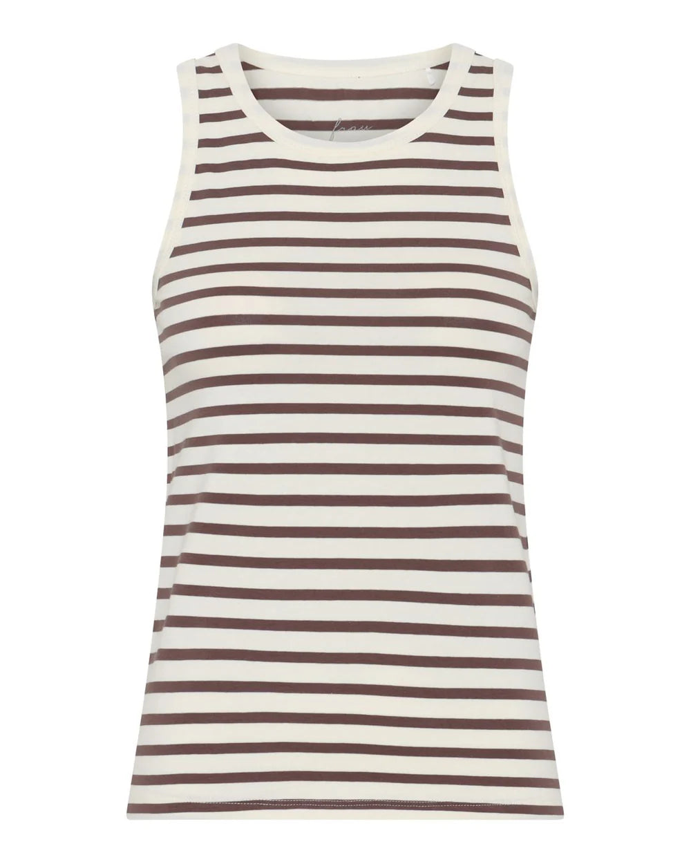 SAN DIEGO TANK TOP - BROWN STRIPE
