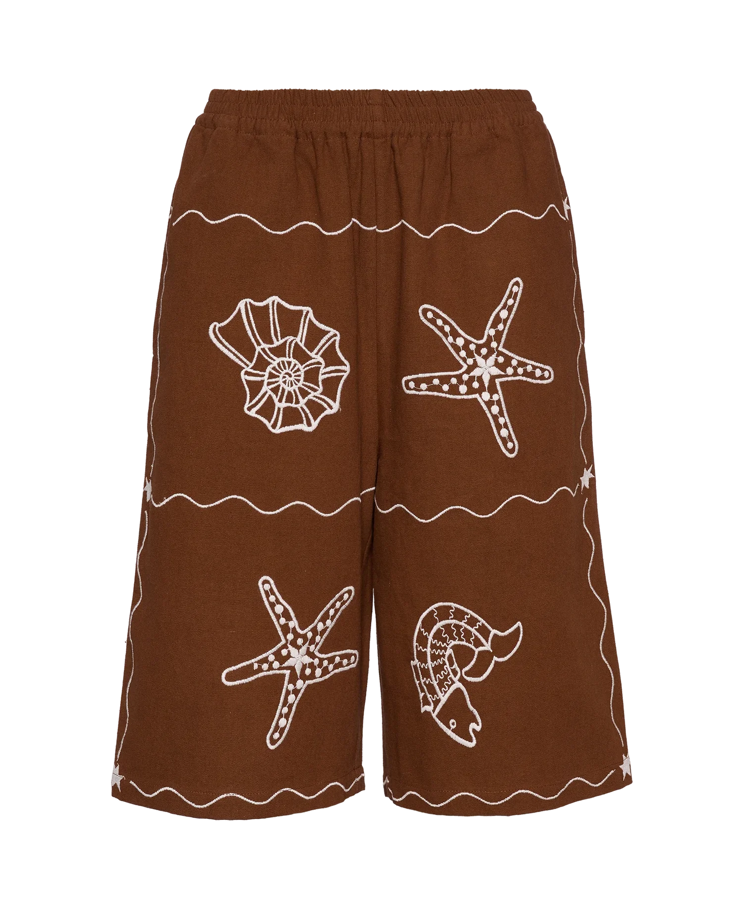 SEASHELL SHORT - SOFT BROWN