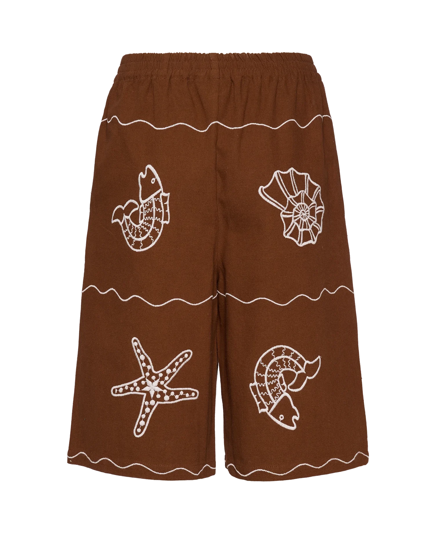 SEASHELL SHORT - SOFT BROWN