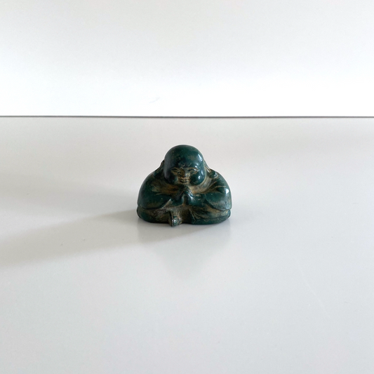 HAPPY BUDDAH - GREEN LOVE H6 CM