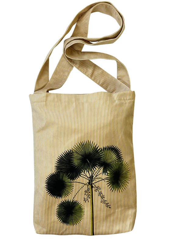 VELVET CROSSBODY BAG - YELLOW