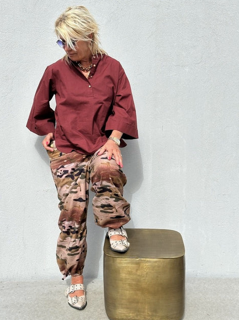 MILAN CARGO PANTS - CAMOUFLAGE