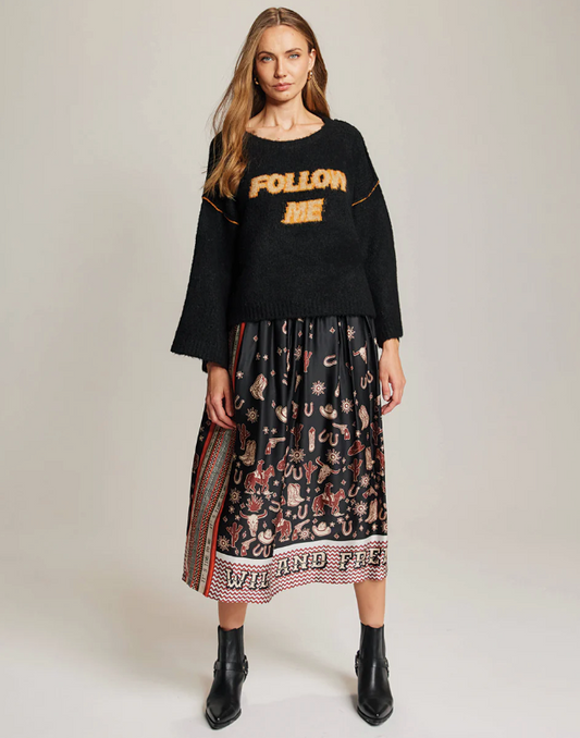 LAUREL FOLLOW ME RODEO SWEATER