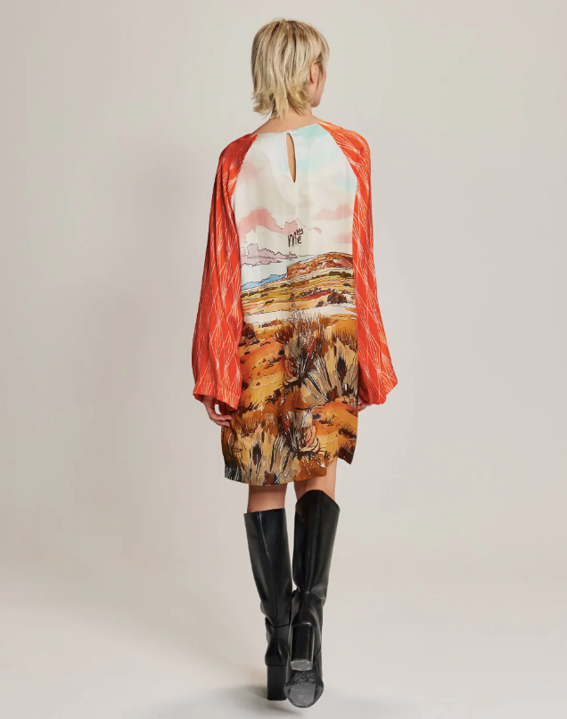 ALANI RODEO NECK MINI DRESS