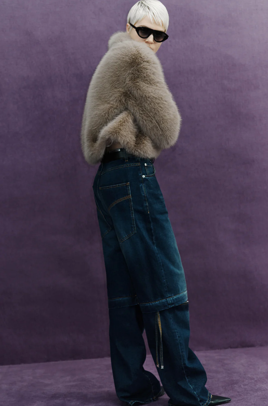 FAUX FUR FRAKKE - H5WW09