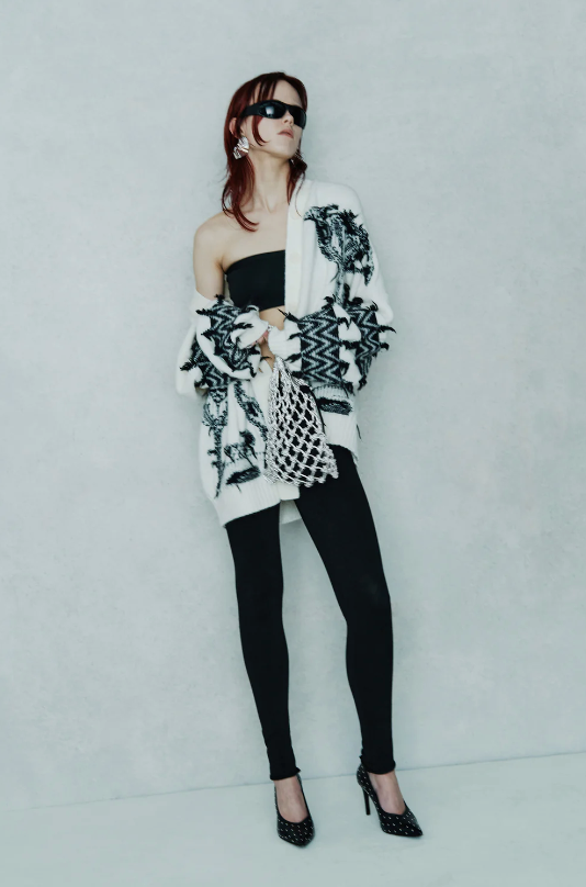 GLIMMER LAMÉ LEGGINGS - W5HH5WA30