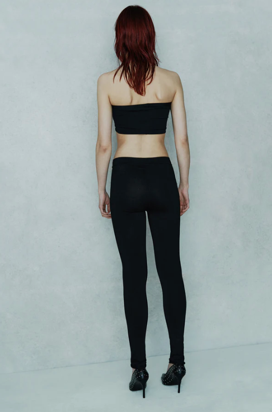 GLIMMER LAMÉ LEGGINGS - W5HH5WA30
