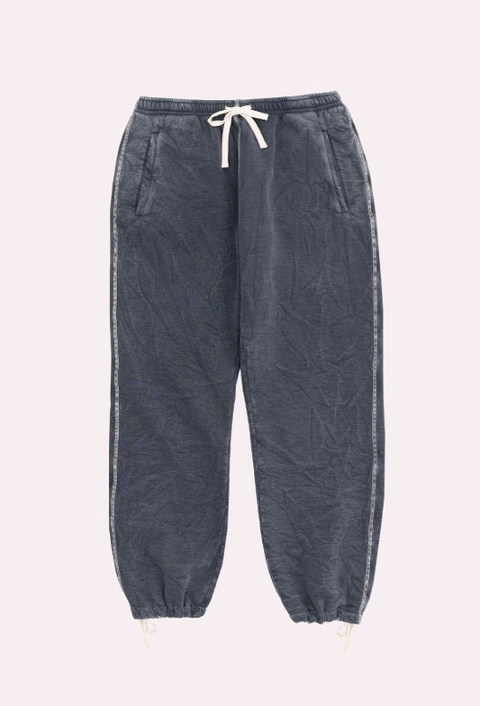 SWEATPANTS MARBLE - NAVY