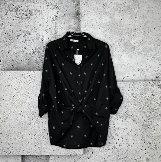 GLIMT SKJORTE - 6499 BLACK