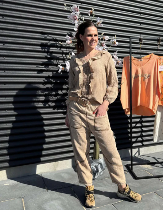 RENO P 340 BUKSER - CAMEL