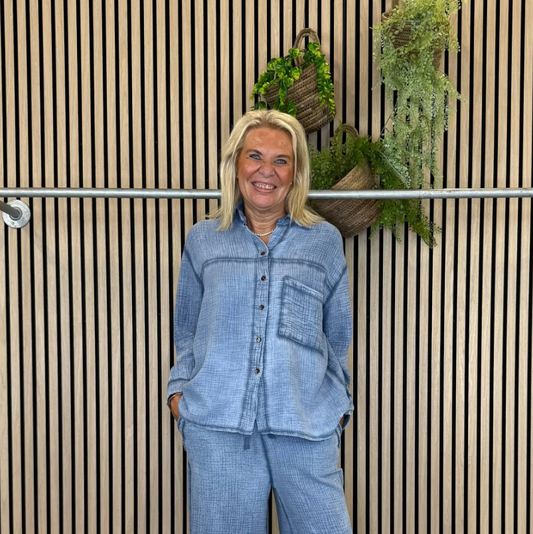 VASTA SKJORTE - 1565 BLUE