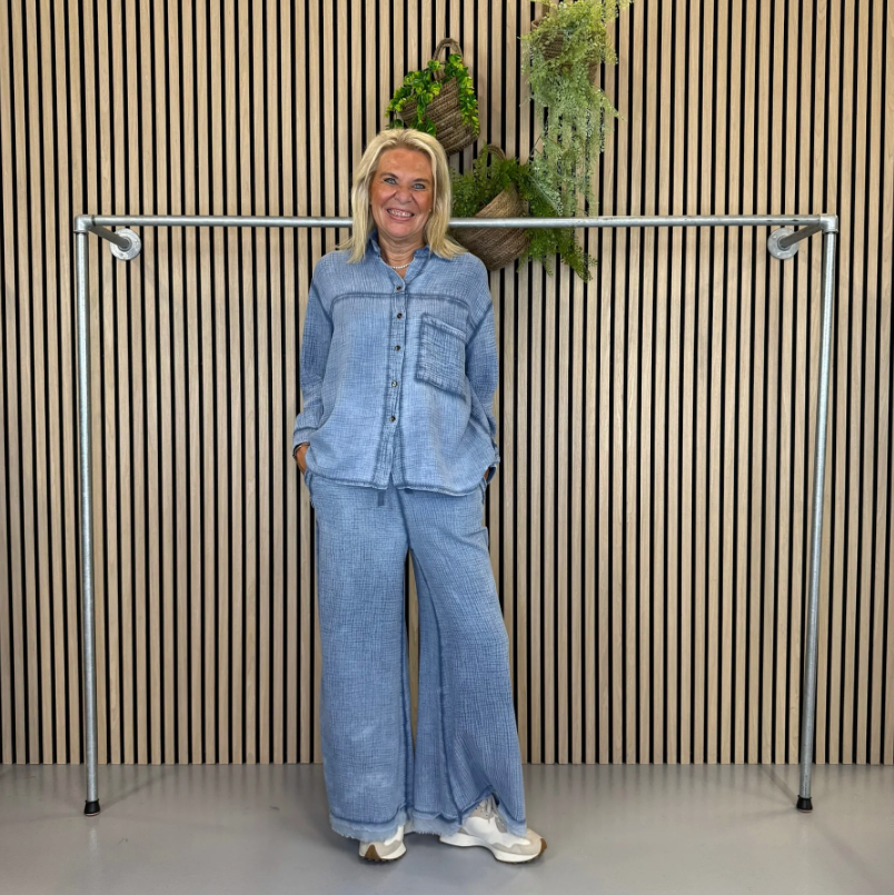 VASTA SKJORTE - 1565 BLUE