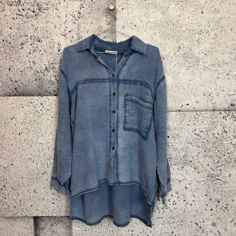 VASTA SKJORTE - 1565 BLUE