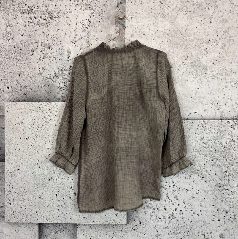 VIBO BLUSE - 1562 FANGO