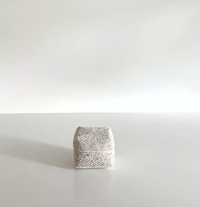 BALI PERLEÆSKE - BEIGE - HVID MIX SÆT / 3 STR.