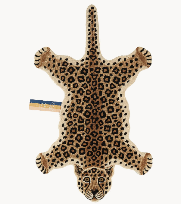 LOONY LEOPARD RUG - LARGE