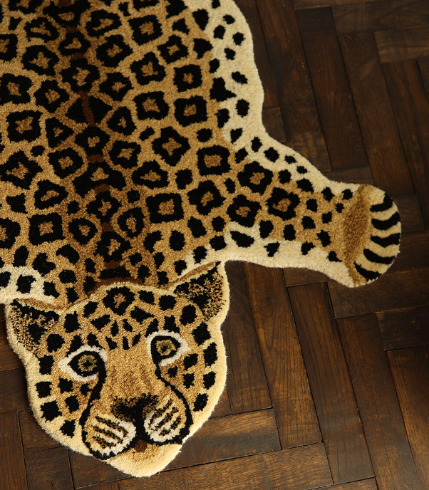 LOONY LEOPARD RUG - LARGE