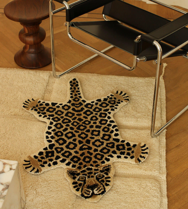 LOONY LEOPARD RUG - SMALL