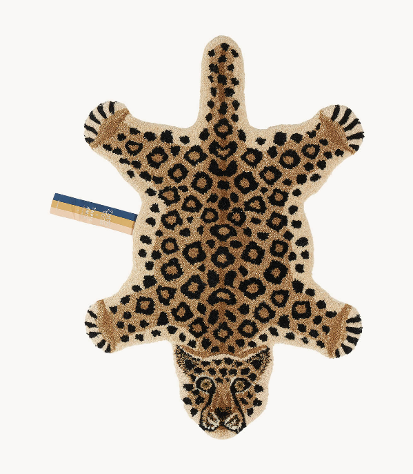 LOONY LEOPARD RUG - SMALL