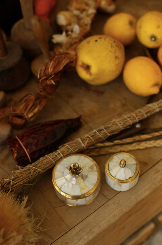 MAISIE CIRCUS BOX - MEDIUM - PEARLY