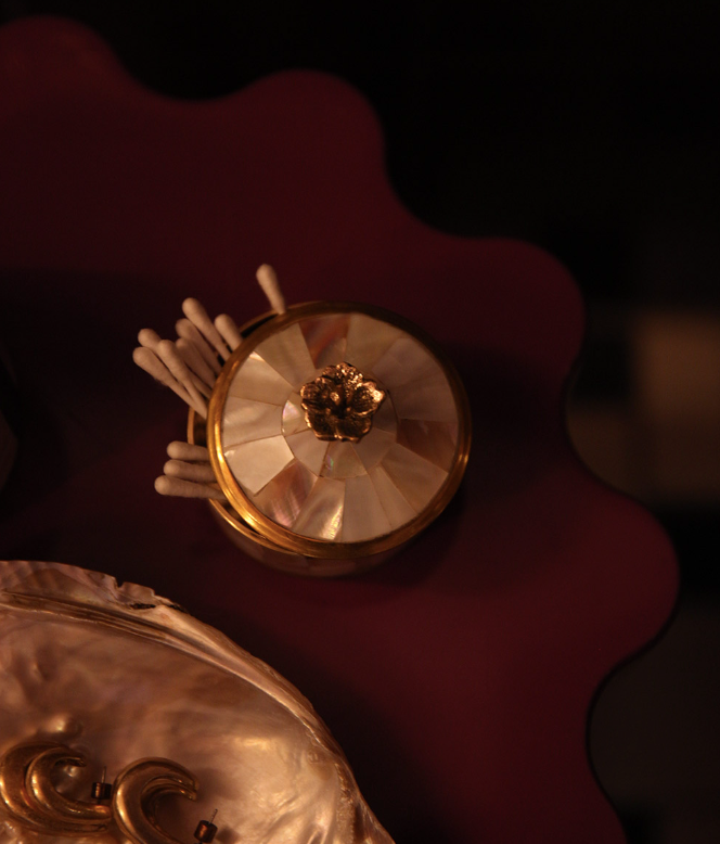 MAISIE CIRCUS BOX - MEDIUM - PEARLY