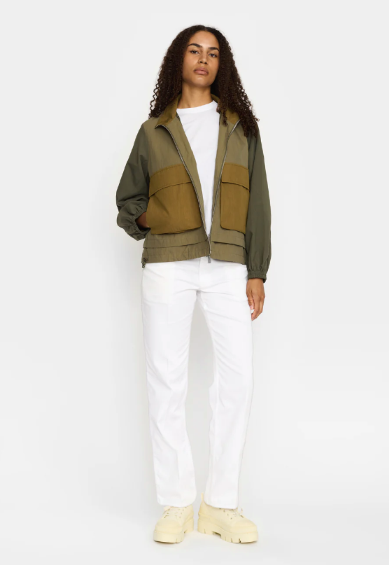 BLOCK JACKET - 77351 - ARMY