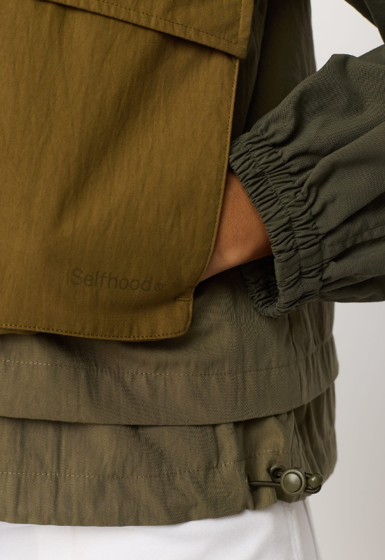 BLOCK JACKET - 77351 - ARMY