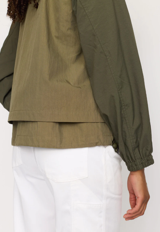 BLOCK JACKET - 77351 - ARMY