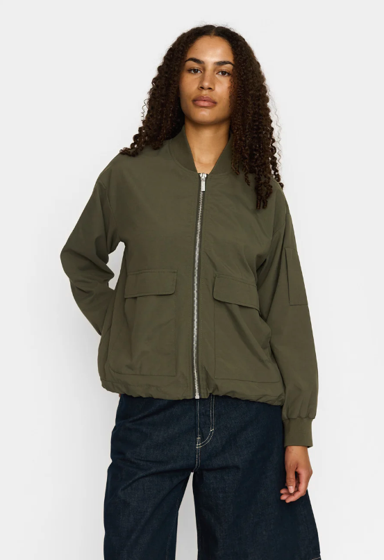 BOMBER JACKET - 77352 - DARK ARMY
