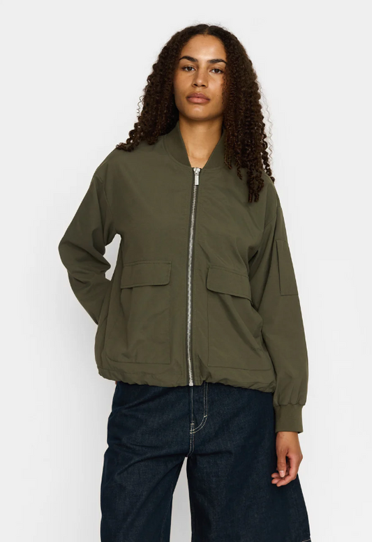 BOMBER JACKET - 77352 - DARK ARMY