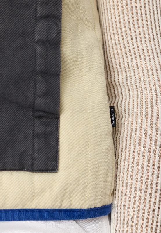 QUILTET PATCHWORK VEST - 77362 - LIGHTPURPLE