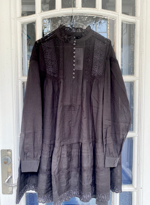 SELESTINA KJOLE - ESPRESSO