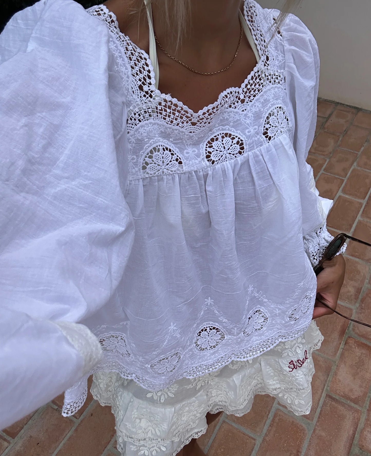 SOLEIA TOP - OFF WHITE