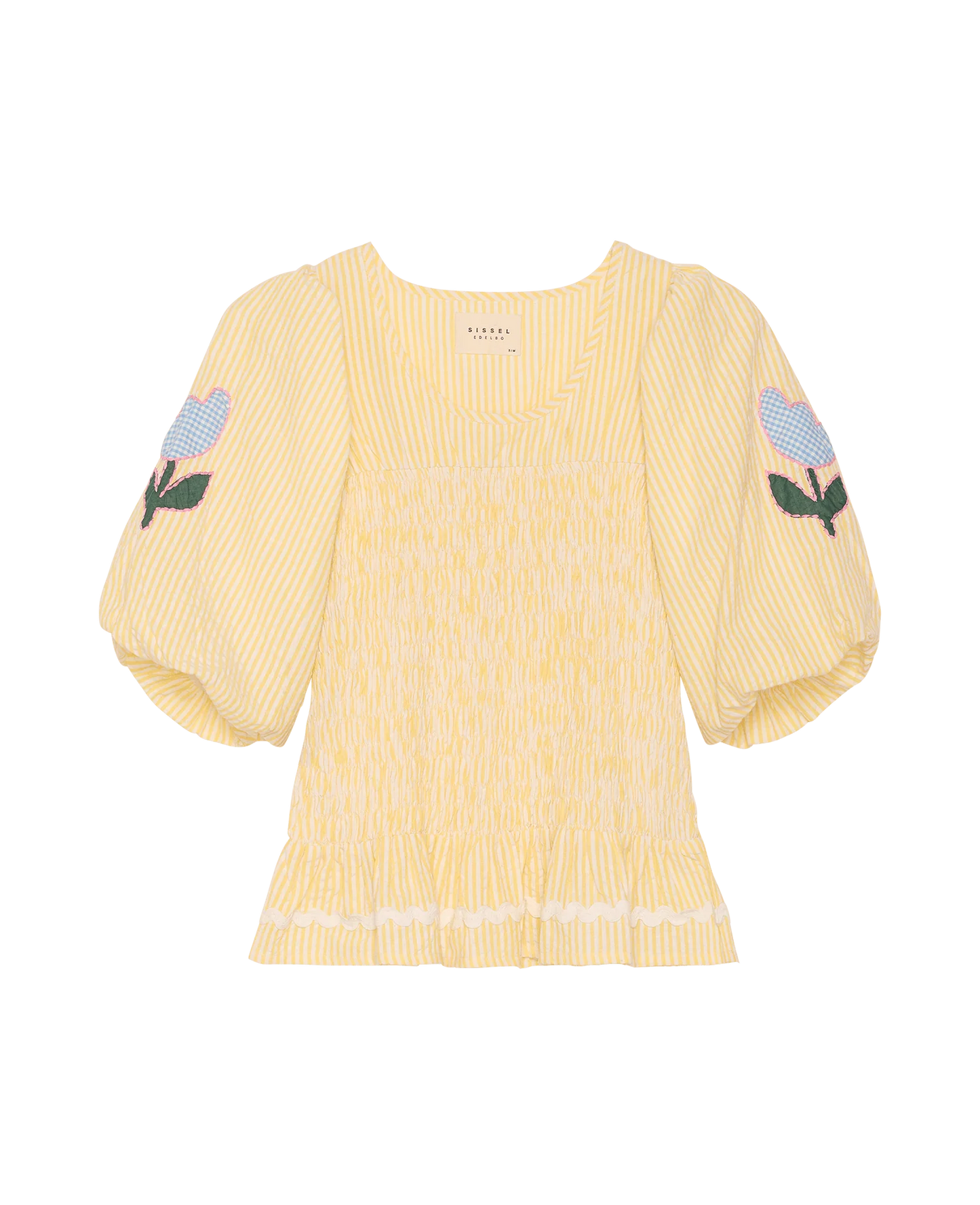 SVEA TOP - YELLOW STRIPES