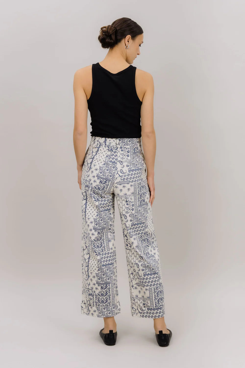 TERINA PANTS - NAVY