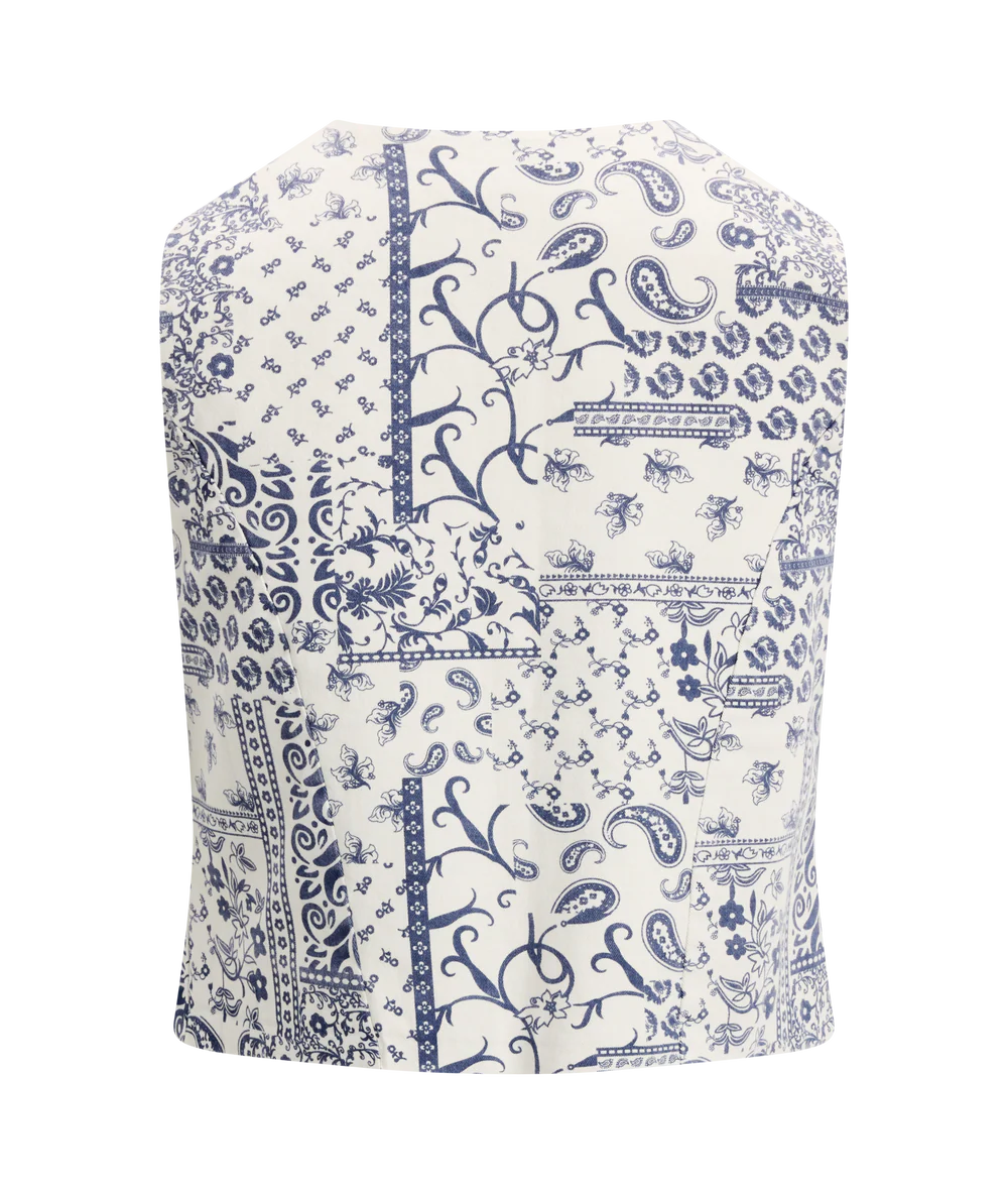 TERINA TOP - NAVY