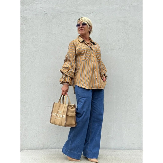 TORINO BLOUSE - MUSTARD