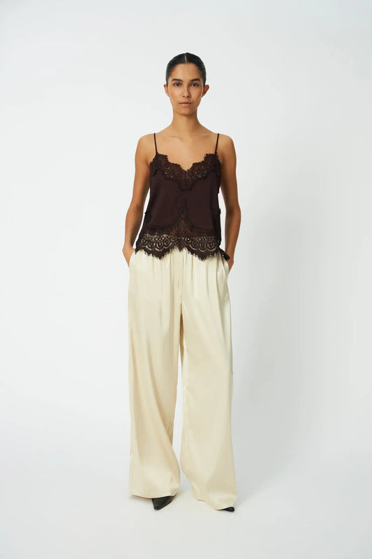 BLONDE TOP - DARK BROWN