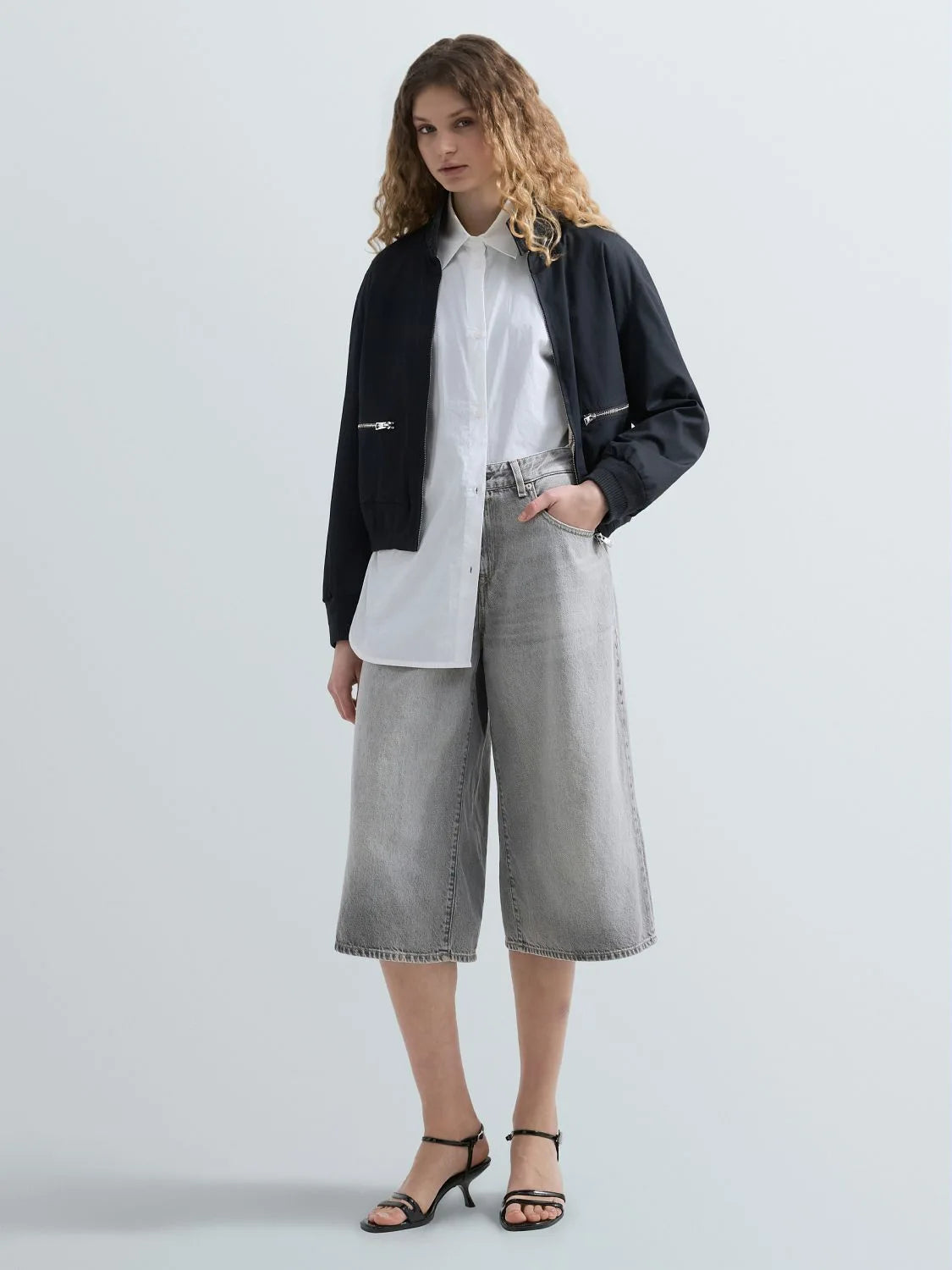 VIVYETTE JEANS - LIGHT GREY