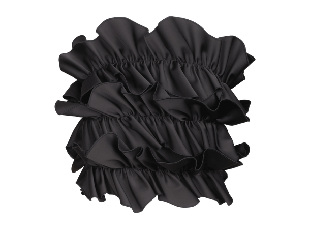 JULIET BUSTIER TOP - BLACK