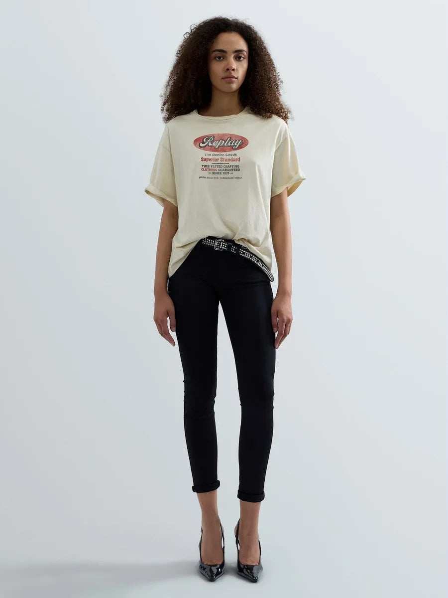 LUZ SKINNY-FIT JEANS SORT
