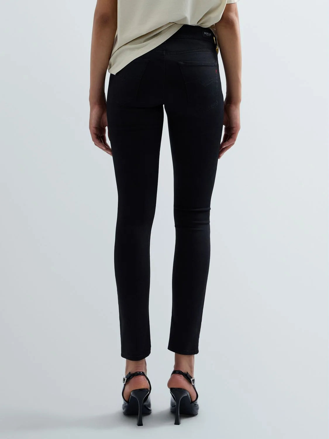 LUZ SKINNY-FIT JEANS SORT