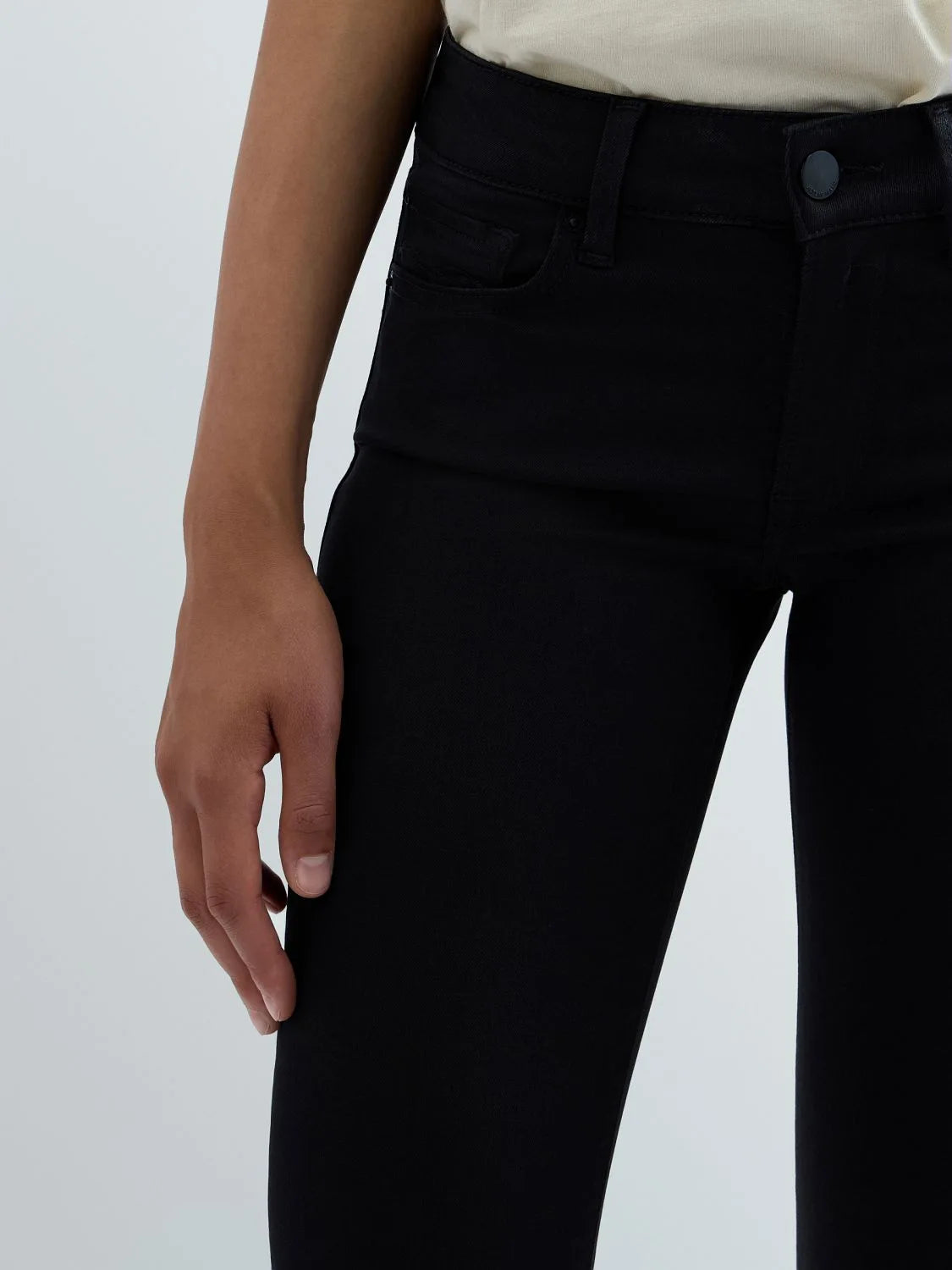 LUZ SKINNY-FIT JEANS SORT