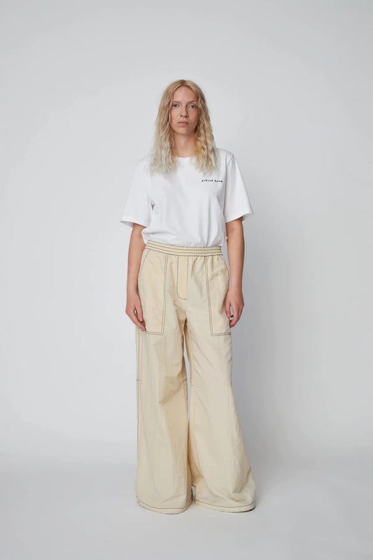 WORKWEAR OVERSIZED PANTS - ECRU