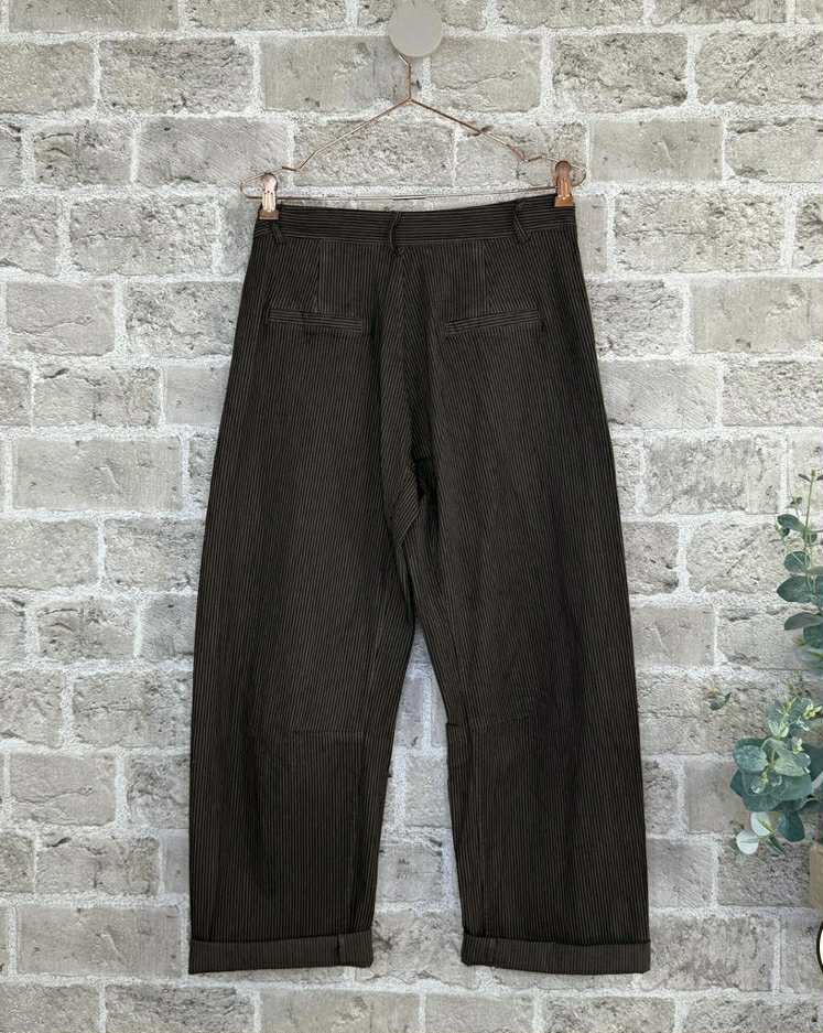 CHINO STRIBET BRUN - STRING P 6314