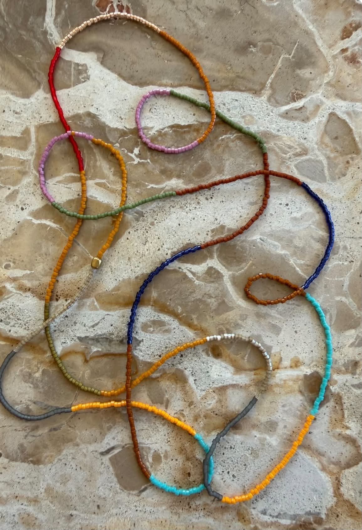 RUBY PEARL NECKLACE - 101 MULTI